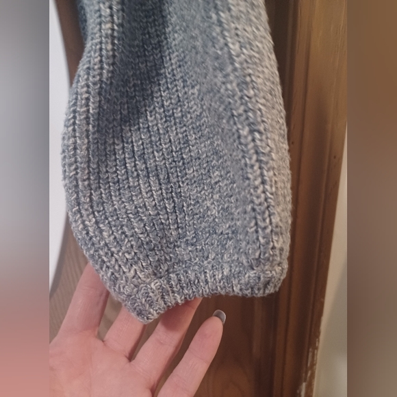 Small marled ribbed knit sweater - Picture 3 of 6